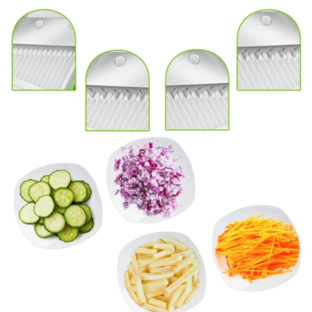 Mandoline verticale 4 en 1 - Ozerty