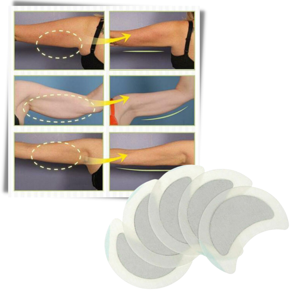 5 Patchs anti-sueur à base de plantes pour les lymphatiques - Ozerty