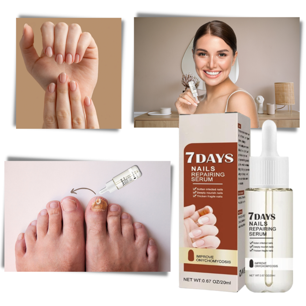 Sérum réparateur pour les ongles en 7 jours - Ozerty