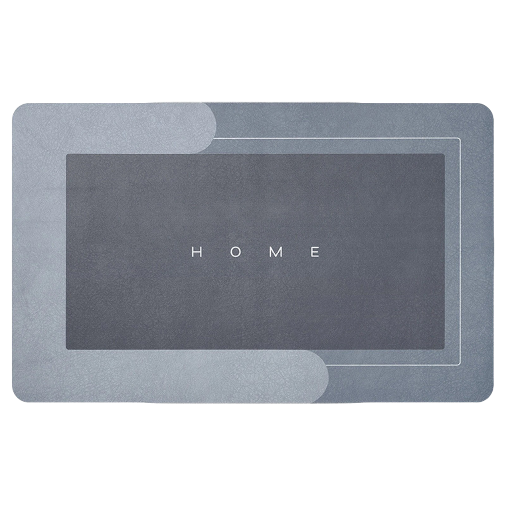 Extra absorbent non-slip floor mat