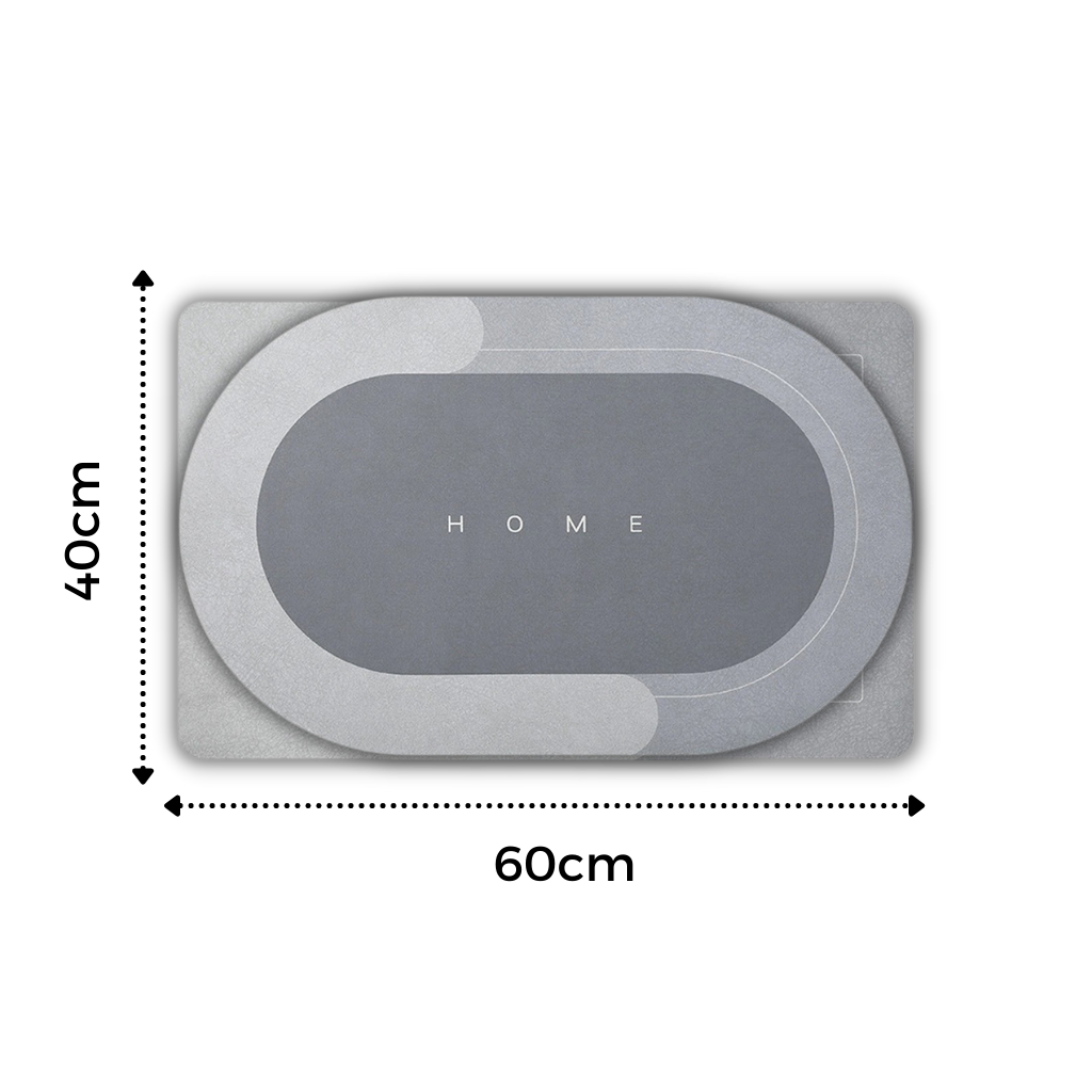 Tapis de sol antidérapant extra absorbant - Ozerty