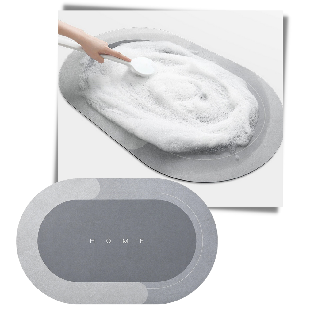 Tapis de sol antidérapant extra absorbant - Ozerty