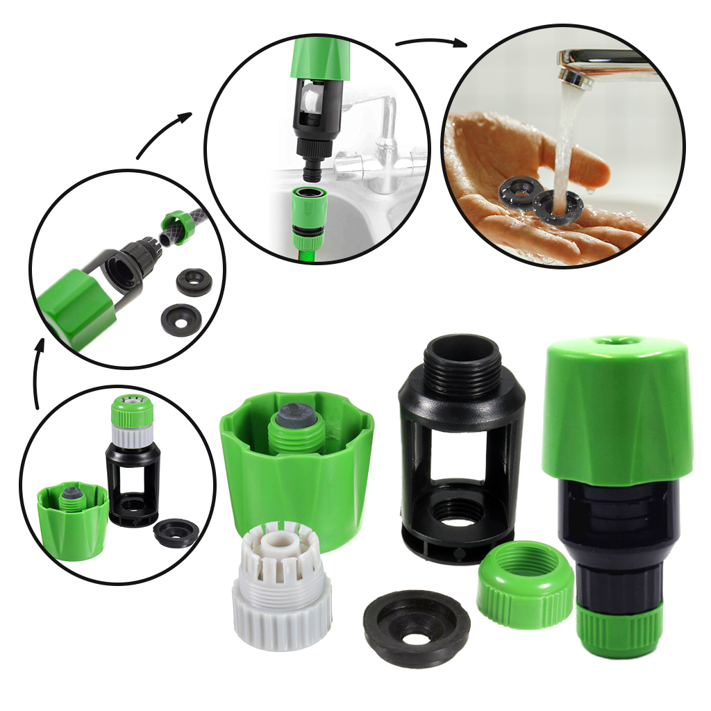 Universal Garden Hose Connector for Kitchen Faucet