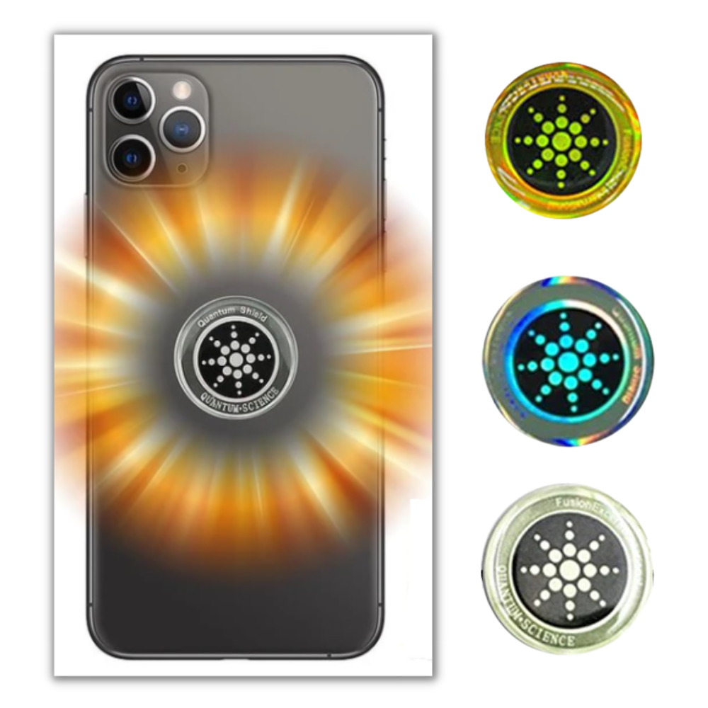 Lot de 6 autocollants anti-radiation