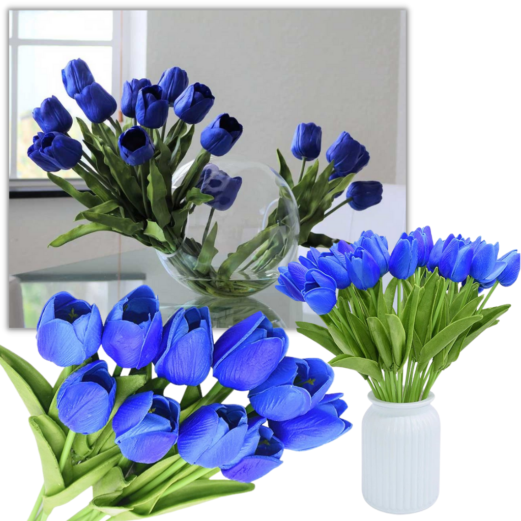 Fleur de tulipe artificielle (10 Pcs) - Ozerty