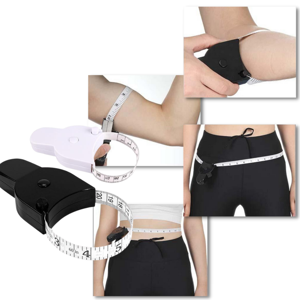 Mètre de couturière télescopique automatique auto-serrant - Ozerty