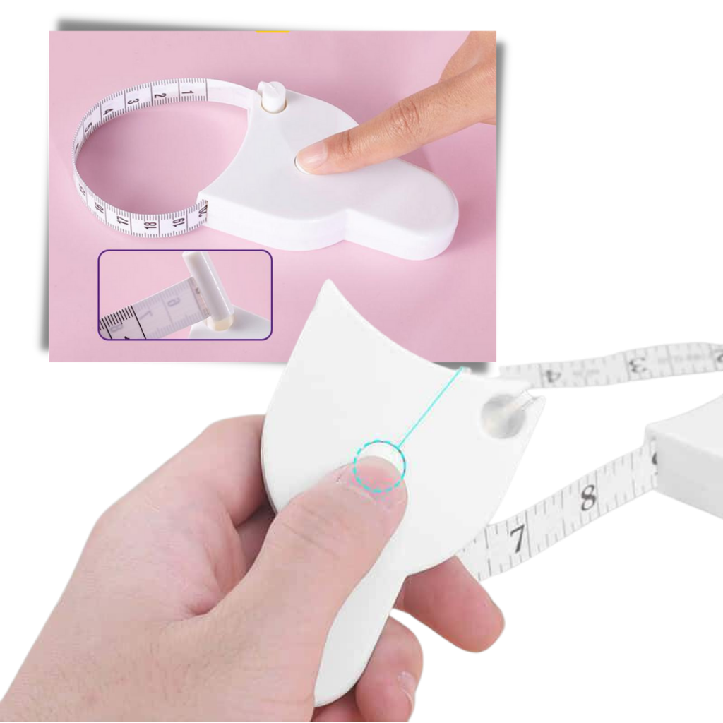 Mètre de couturière télescopique automatique auto-serrant - Ozerty