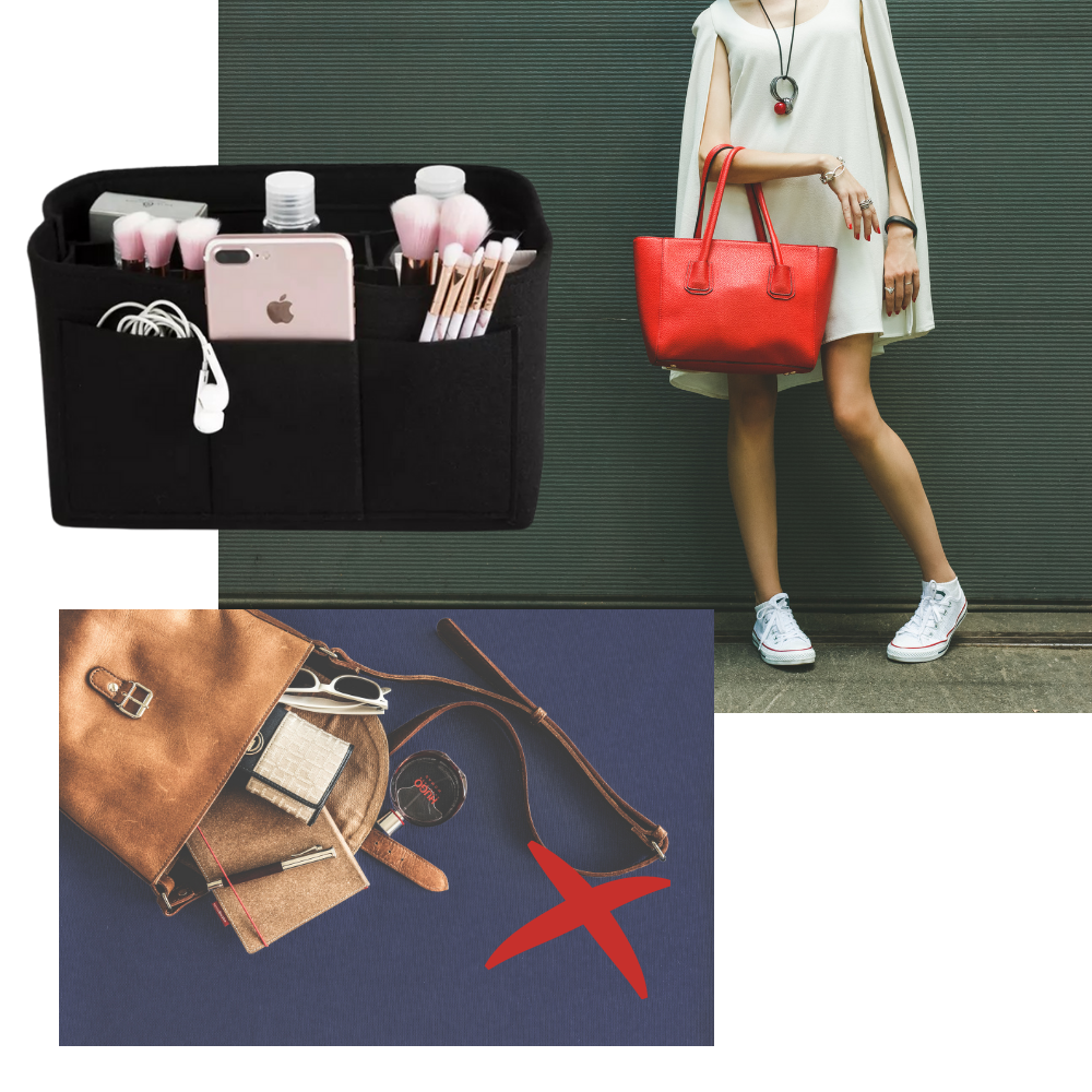 Insert organisateur de sac à main - Ozerty