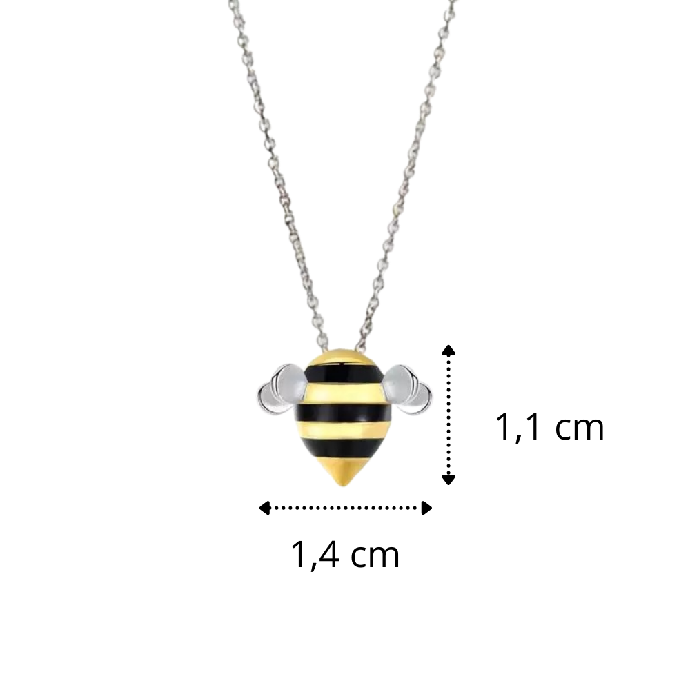 Collier en forme d’abeille - Ozerty