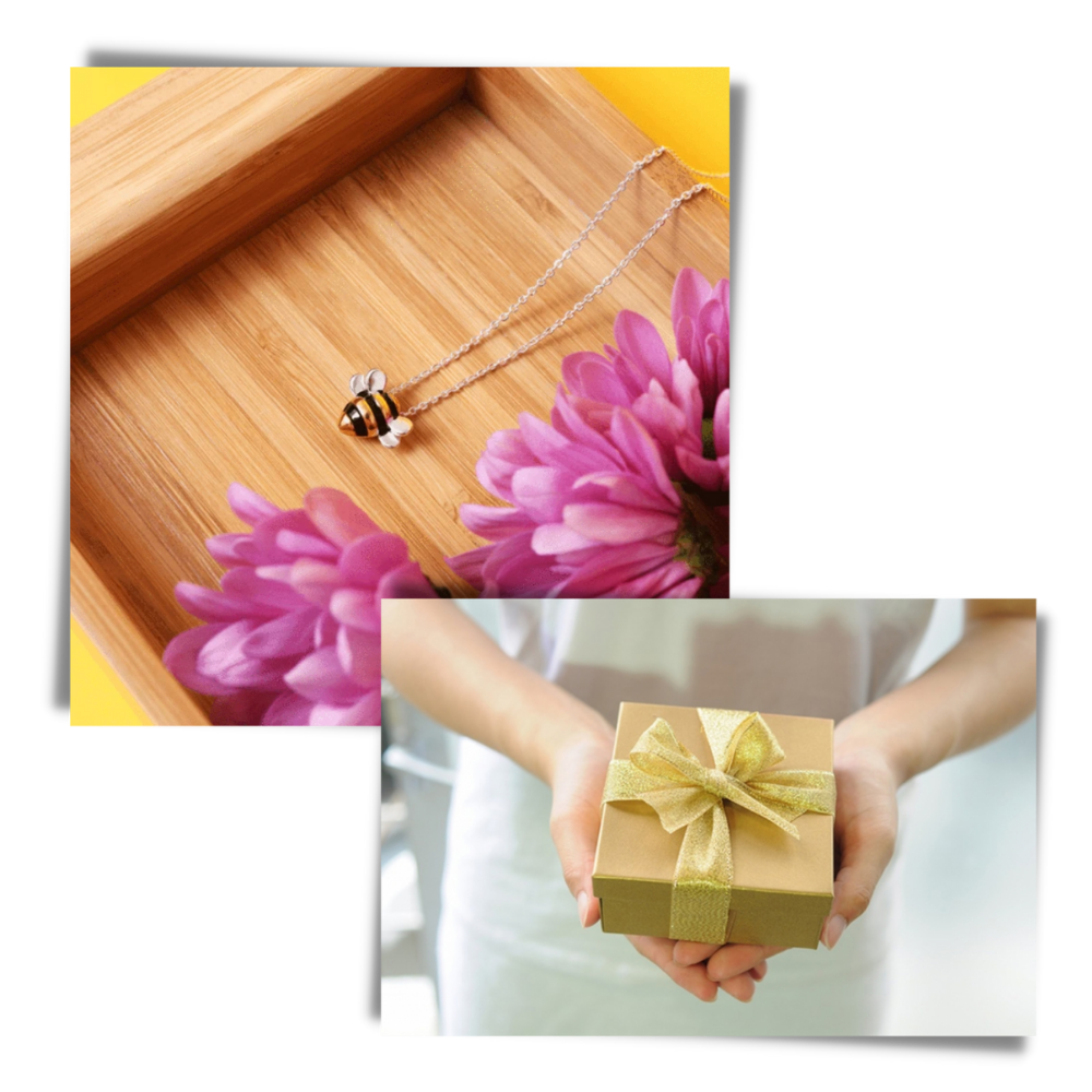 Collier en forme d’abeille - Ozerty