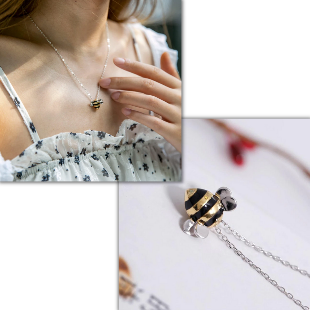 Collier en forme d’abeille - Ozerty