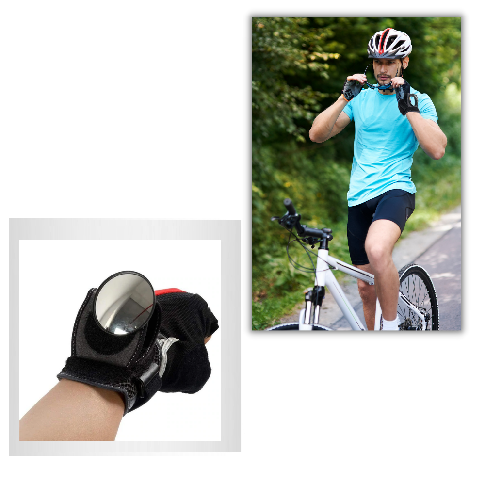 Rétroviseur de poignet pour bicyclette - Ozerty