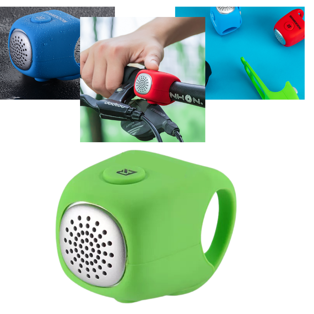 Klaxon de vélo étanche en silicone