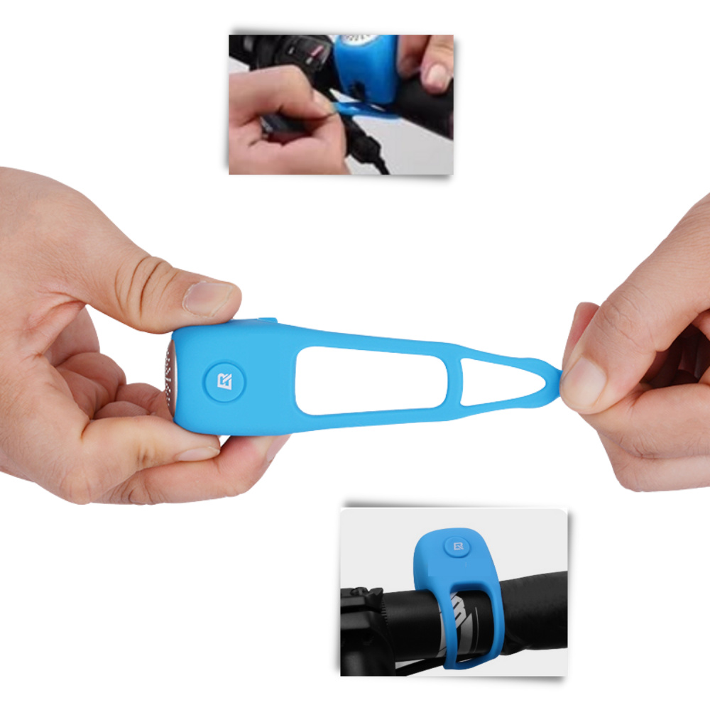Klaxon de vélo étanche en silicone - Ozerty