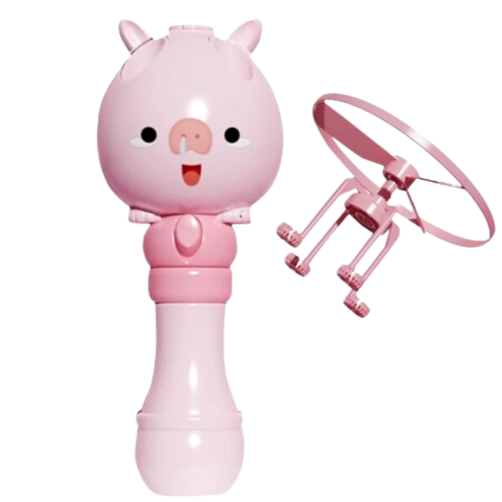 2-in-1 bubble machine toy