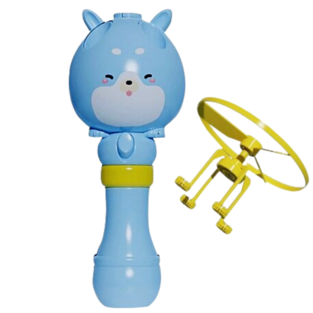 2-in-1 bubble machine toy