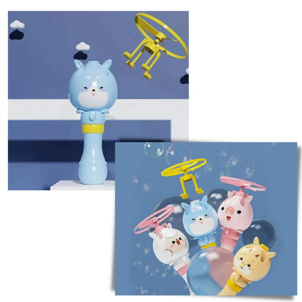 Jouet de machine à bulles 2-en-1 - Ozerty