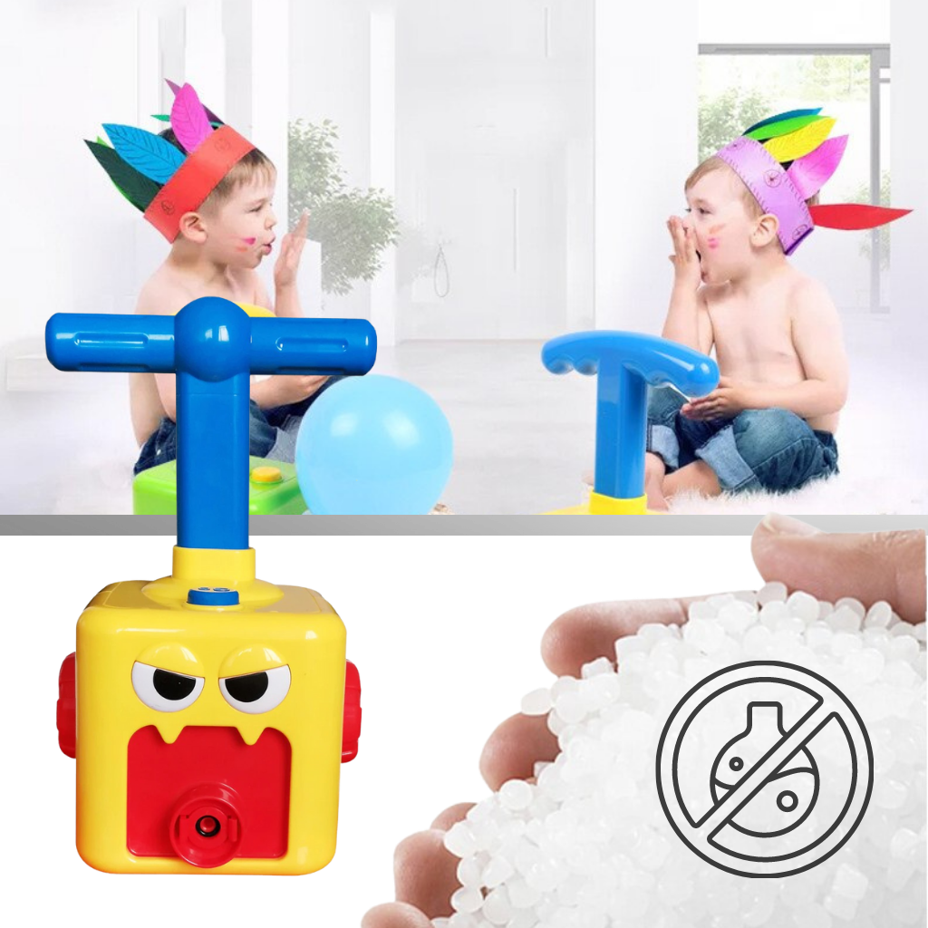 Voiture jouet lanceuse de ballons - Ozerty