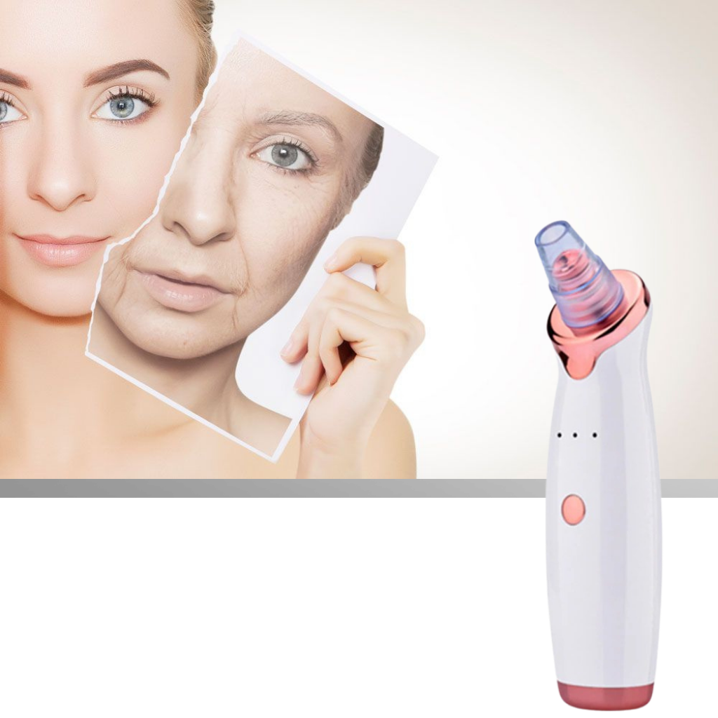 Petit aspirateur pour enlever les points noirs - Ozerty