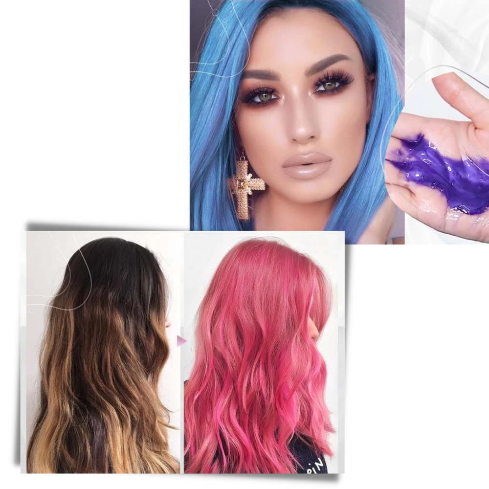 Shampooing colorant pour cheveux - Ozerty