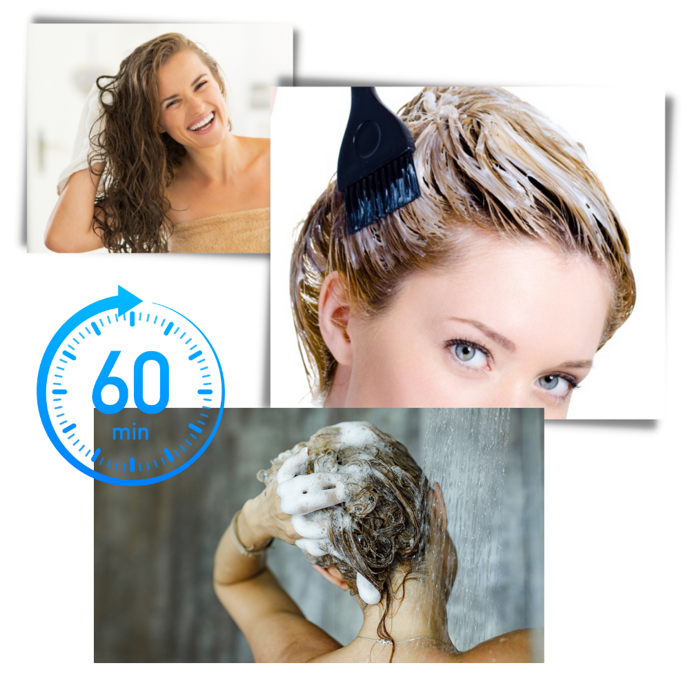 Shampooing colorant pour cheveux - Ozerty