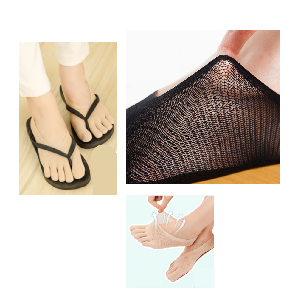 2 Paires de chaussettes de contention - Ozerty