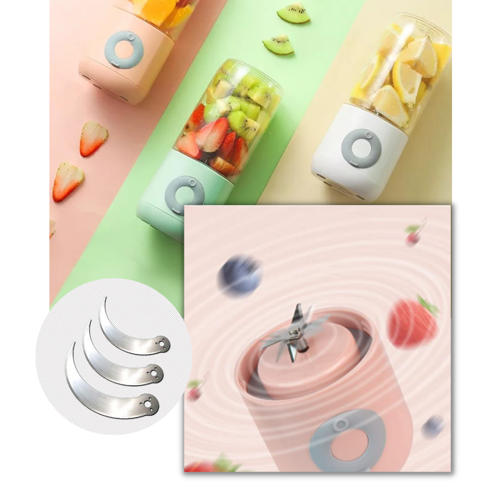 Mini mixeur portatif à 6 lames - Ozerty