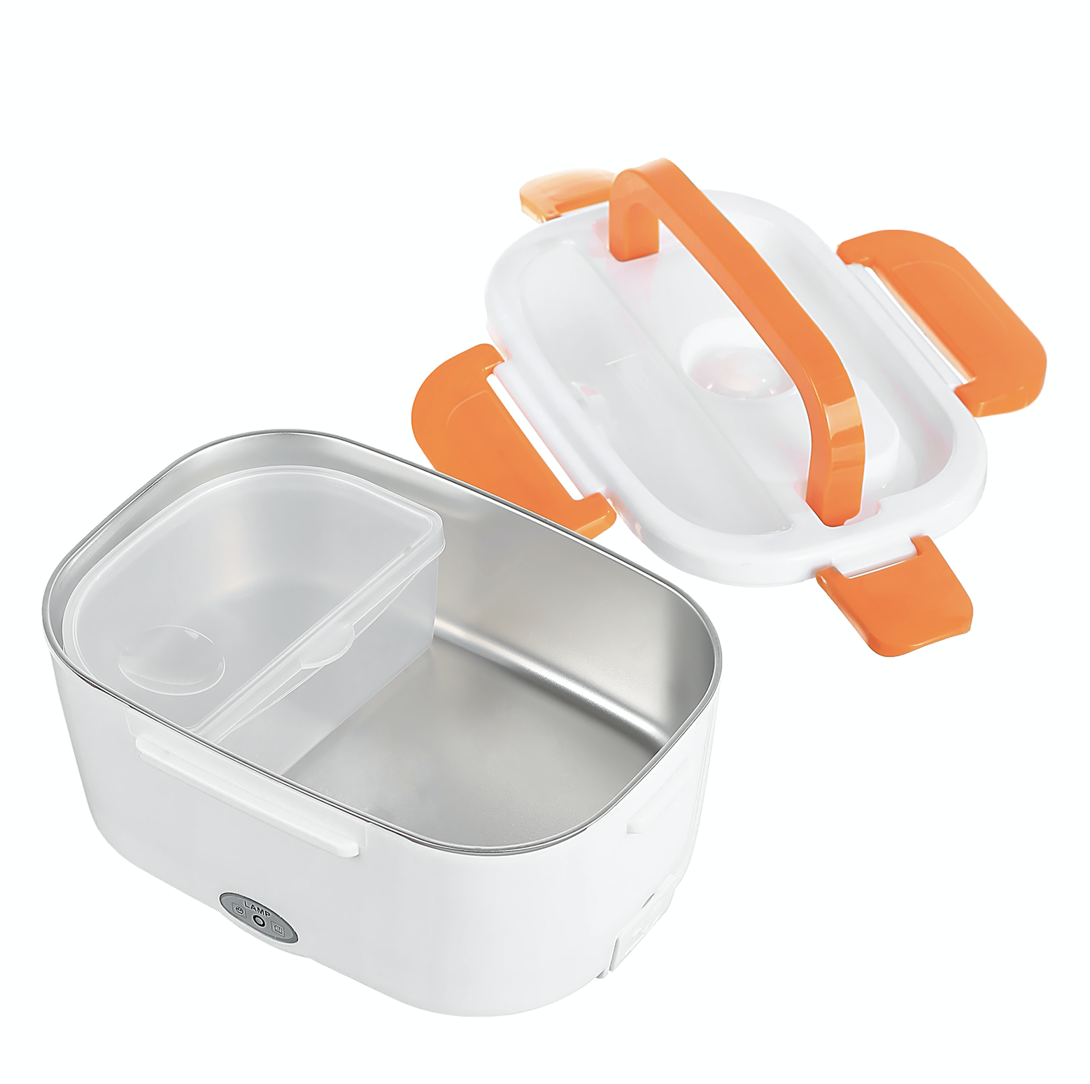 Electric and portable heated food box