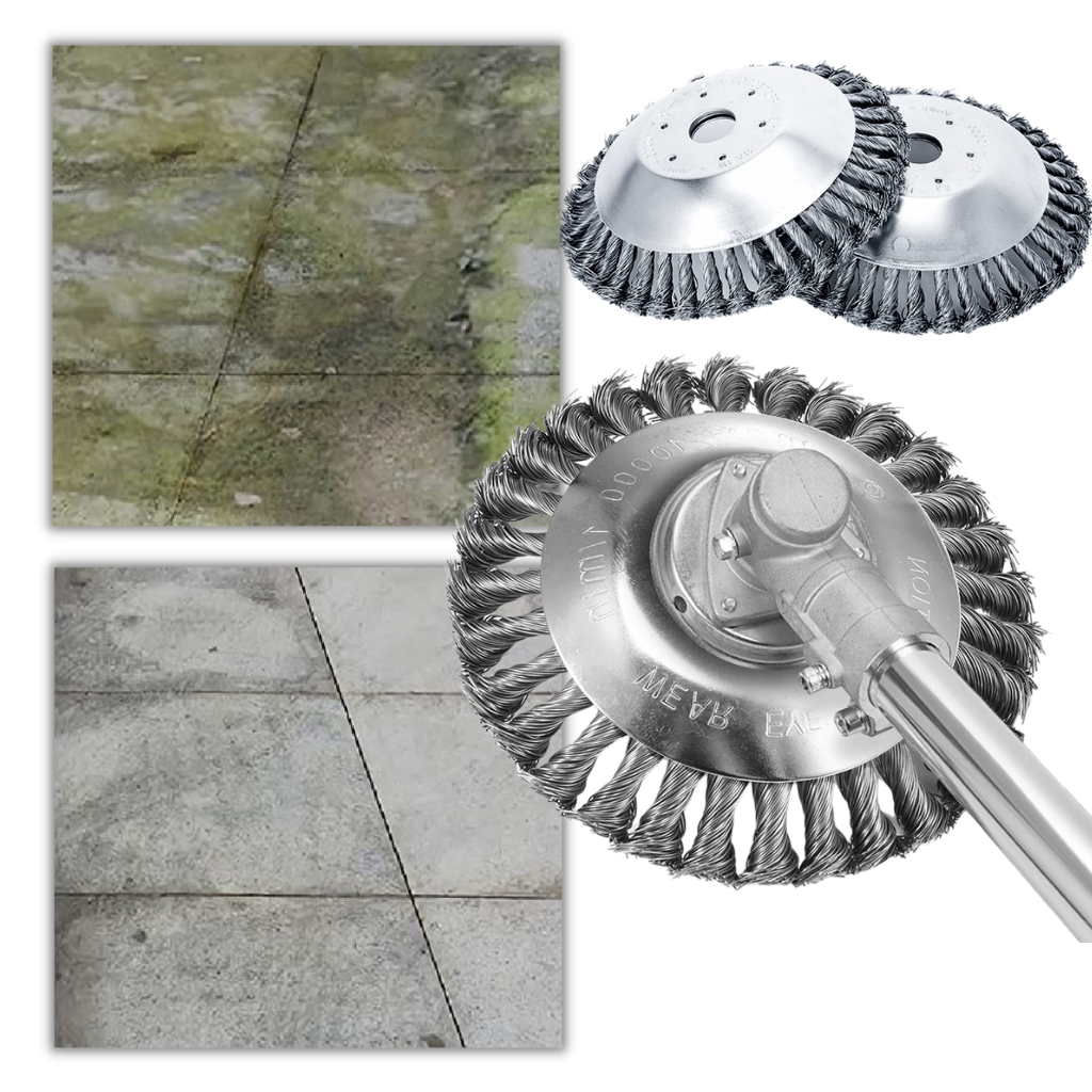 Tête de débrousailleuse en fil d'acier au carbone - Ozerty