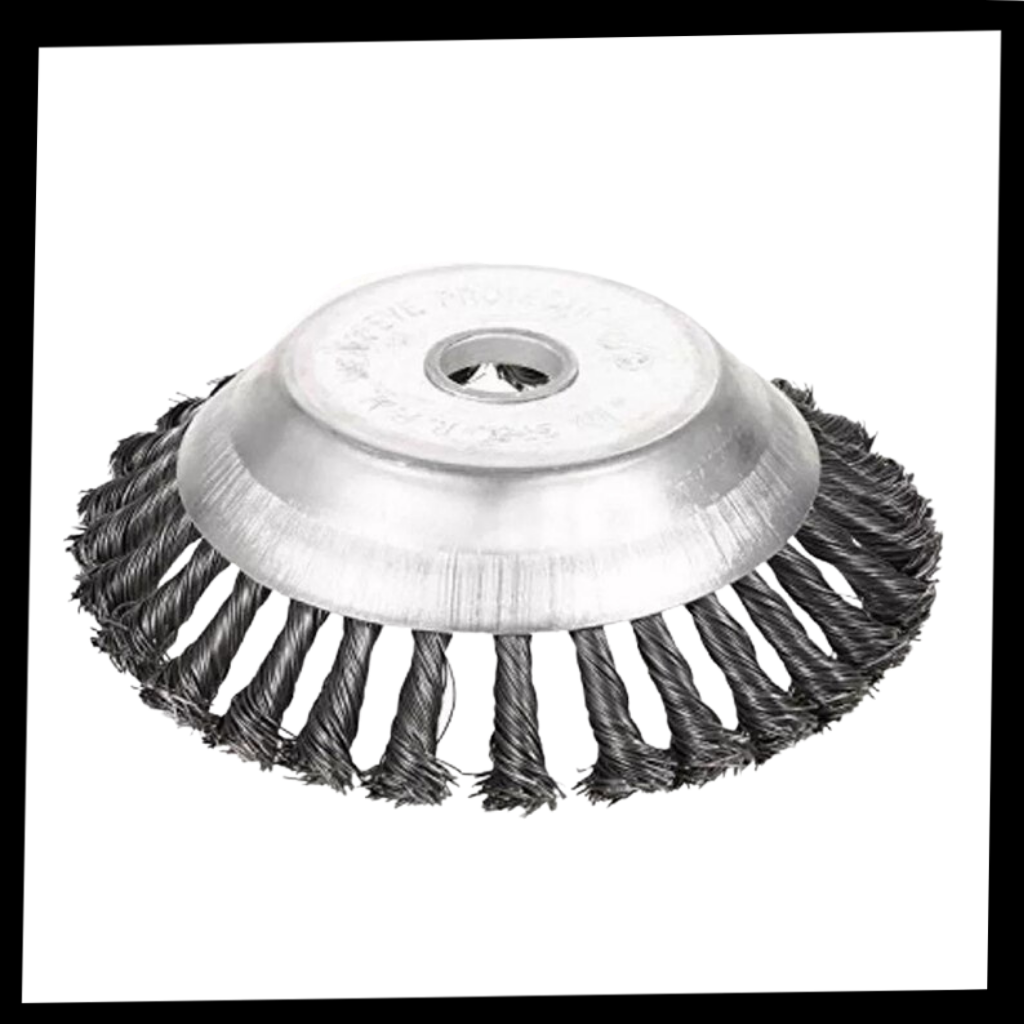 Tête de débrousailleuse en fil d'acier au carbone - Ozerty