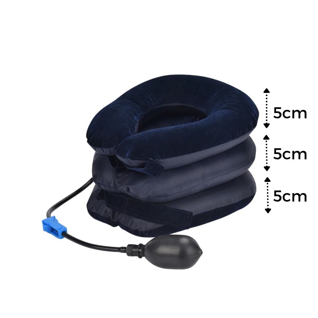 Minerve gonflable pour soutien des cervicales - Ozerty