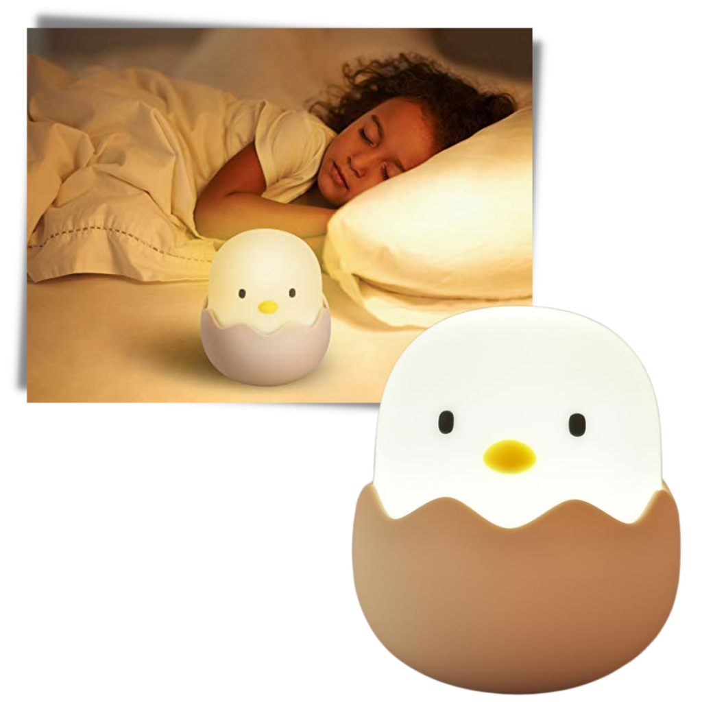 Lampe de nuit en forme de poussin - Ozerty