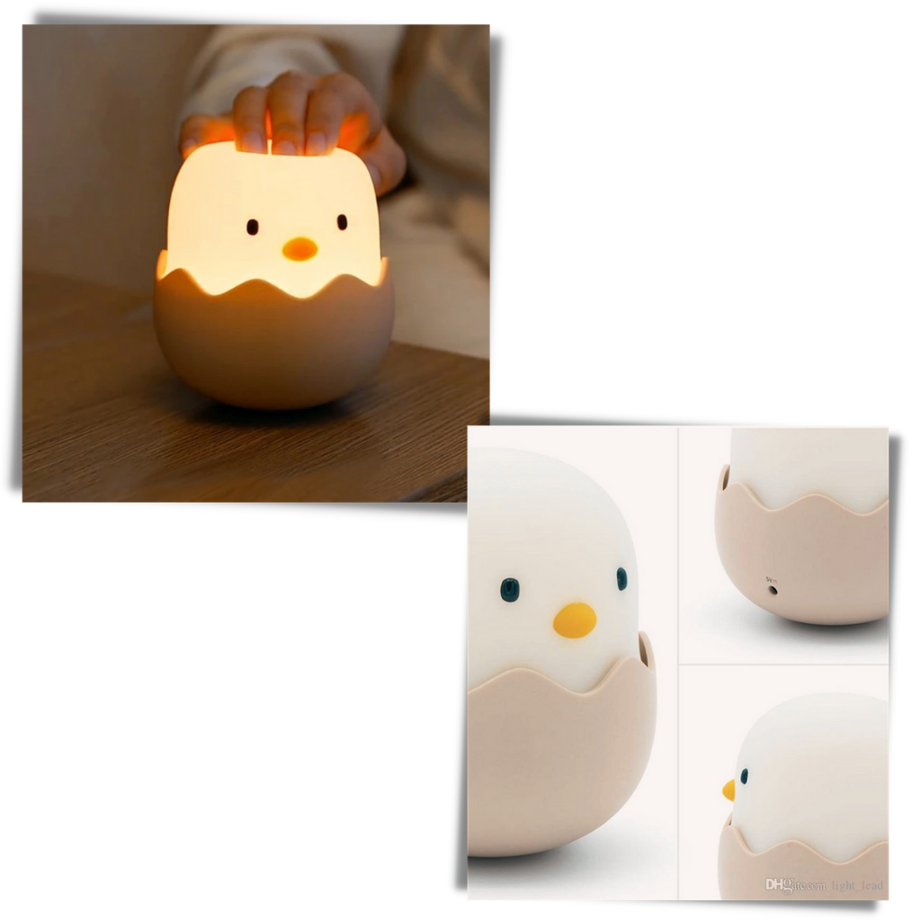 Lampe de nuit en forme de poussin - Ozerty