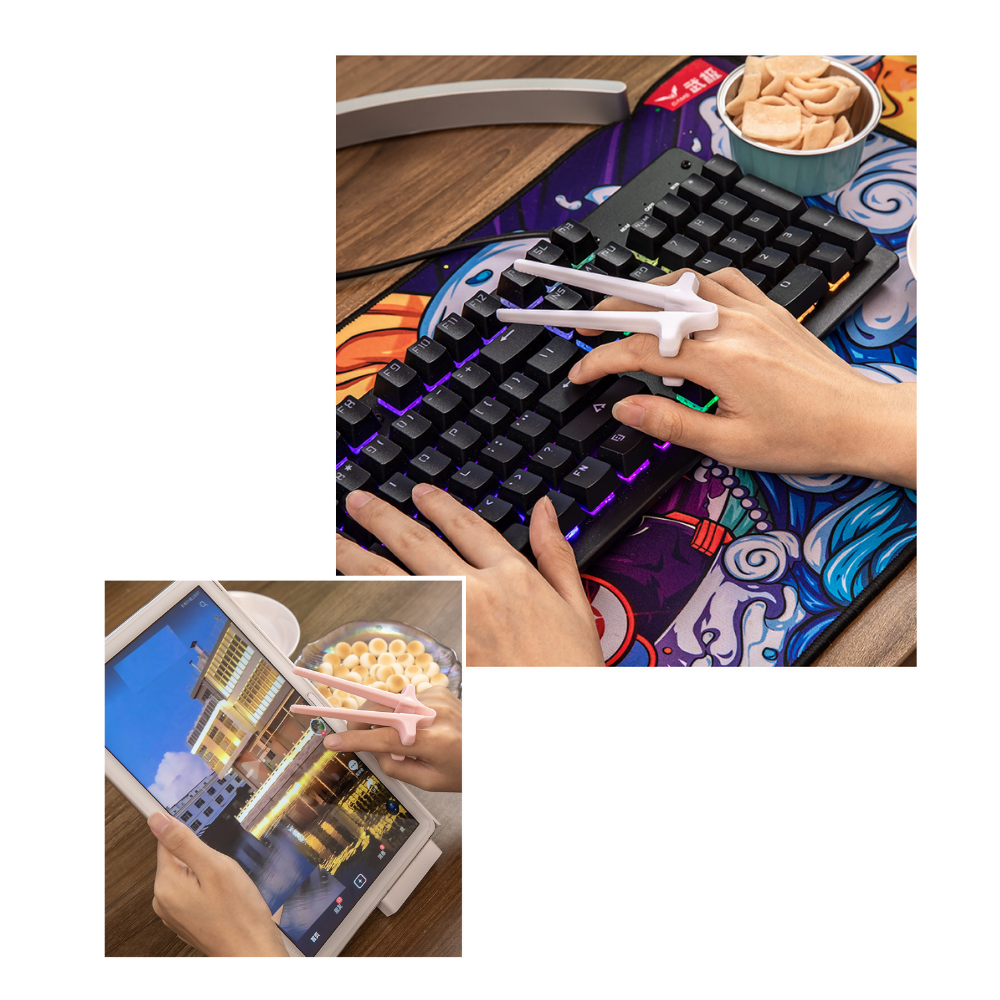 Baguettes ergonomiques pour les doigts - Ozerty