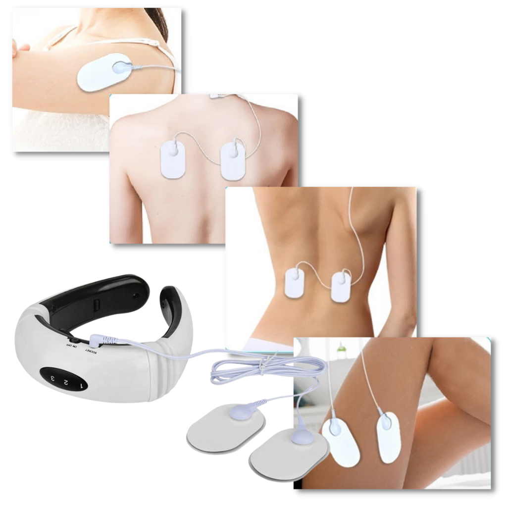 Masseur de cervical à traction circulaire avec chauffage infrarouge - Ozerty