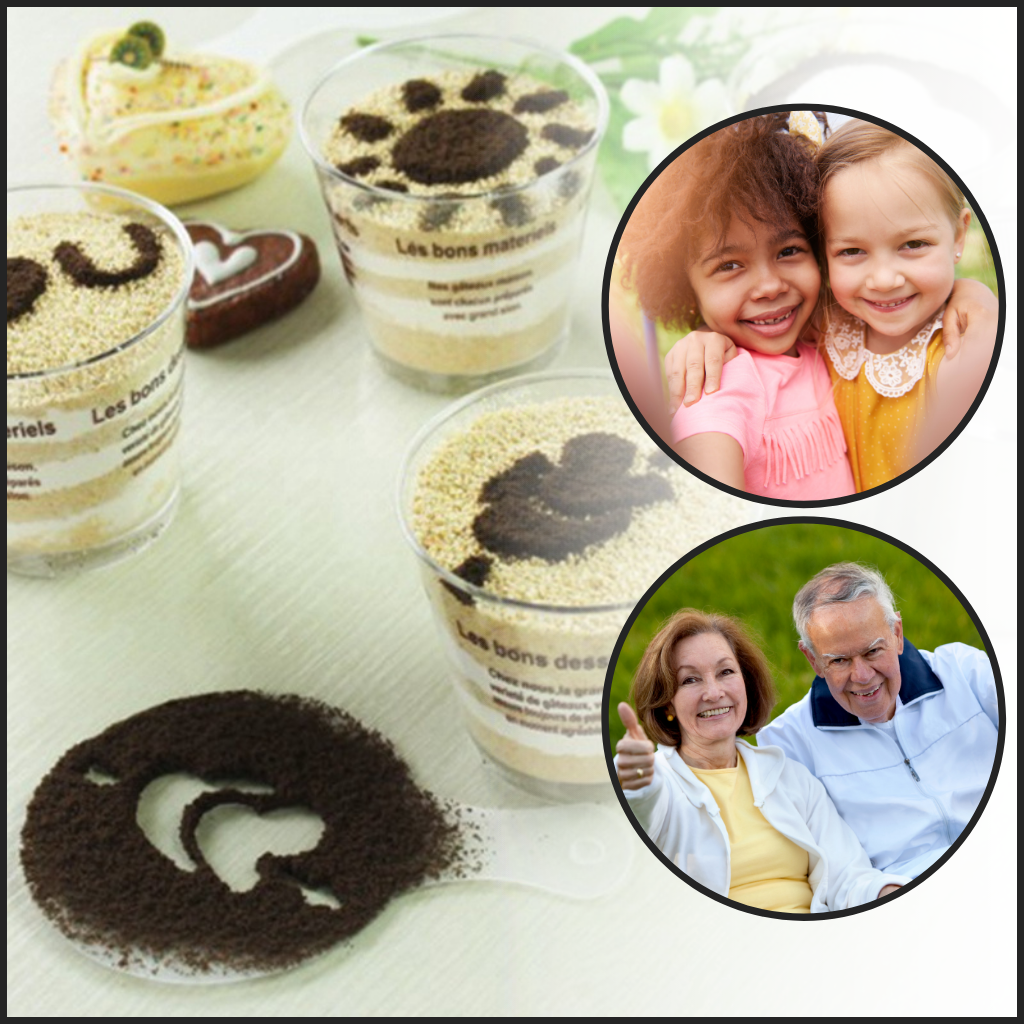 Coffee Stencils (16 Pieces)