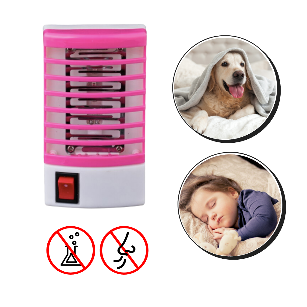 Lampe de nuit anti-moustique à prise électrique - Ozerty