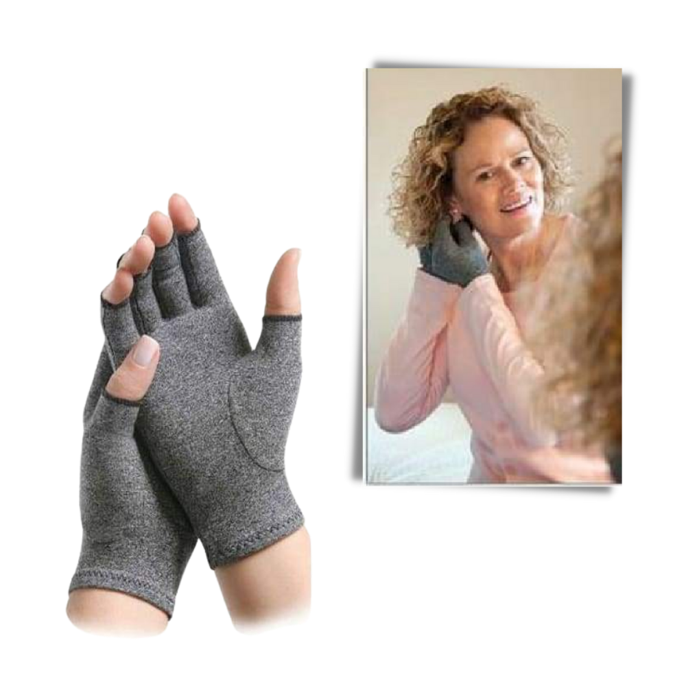 Gants de compression pour le soulagement des douleurs articulaires - Ozerty