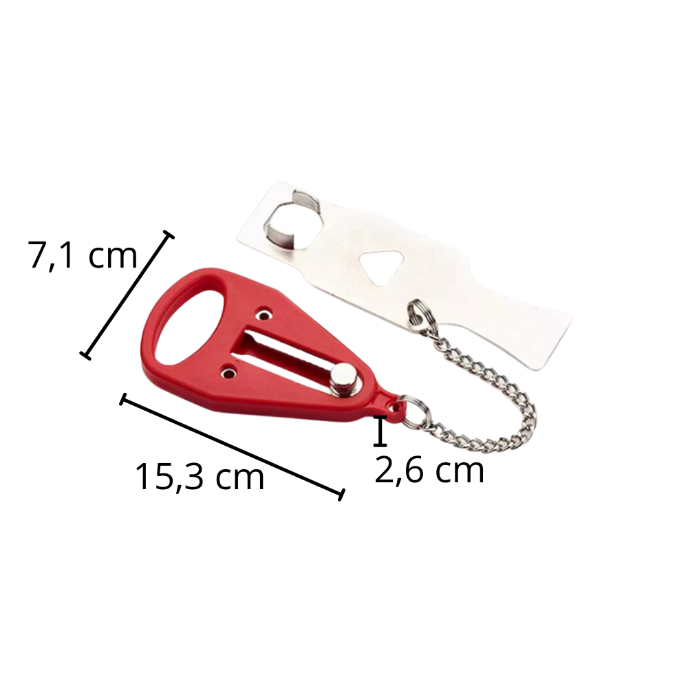 Serrure de porte portative - Ozerty