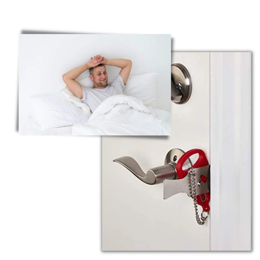 Serrure de porte portative - Ozerty