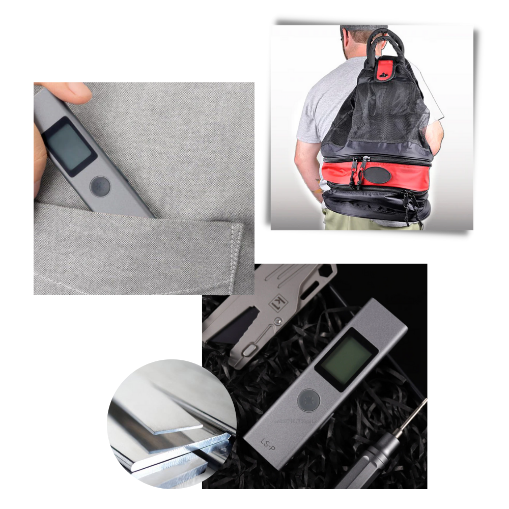 Télémètre laser numérique intelligent - Ozerty