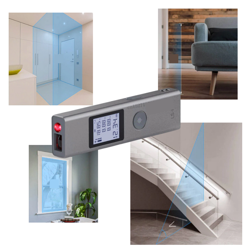 Télémètre laser numérique intelligent - Ozerty