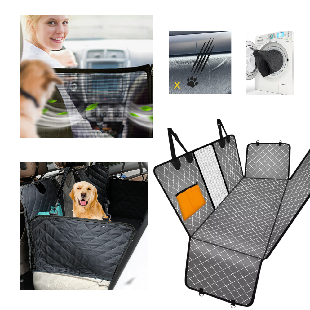Housse pour siège de voiture pour chien