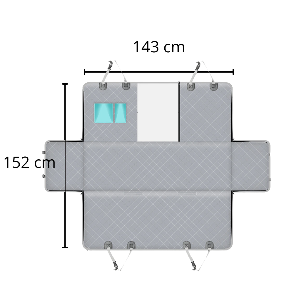 Housse pour siège de voiture pour chien - Ozerty