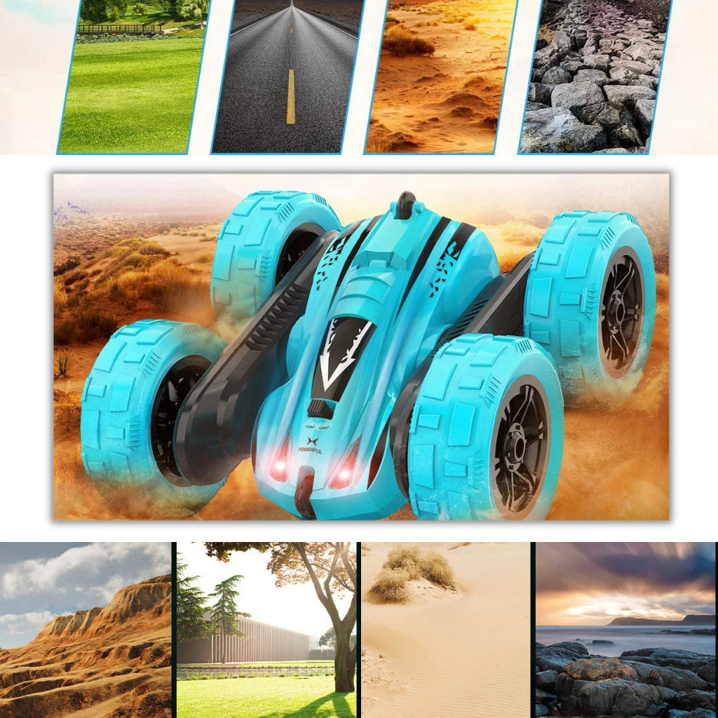 Voiture télécommandée multi directionnel - Ozerty