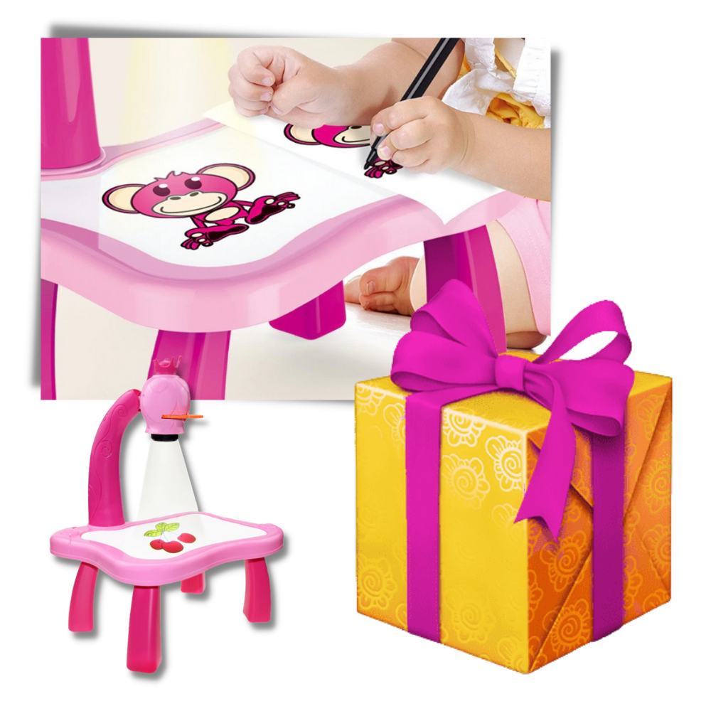 Planche à dessin de projection pour enfants - Ozerty