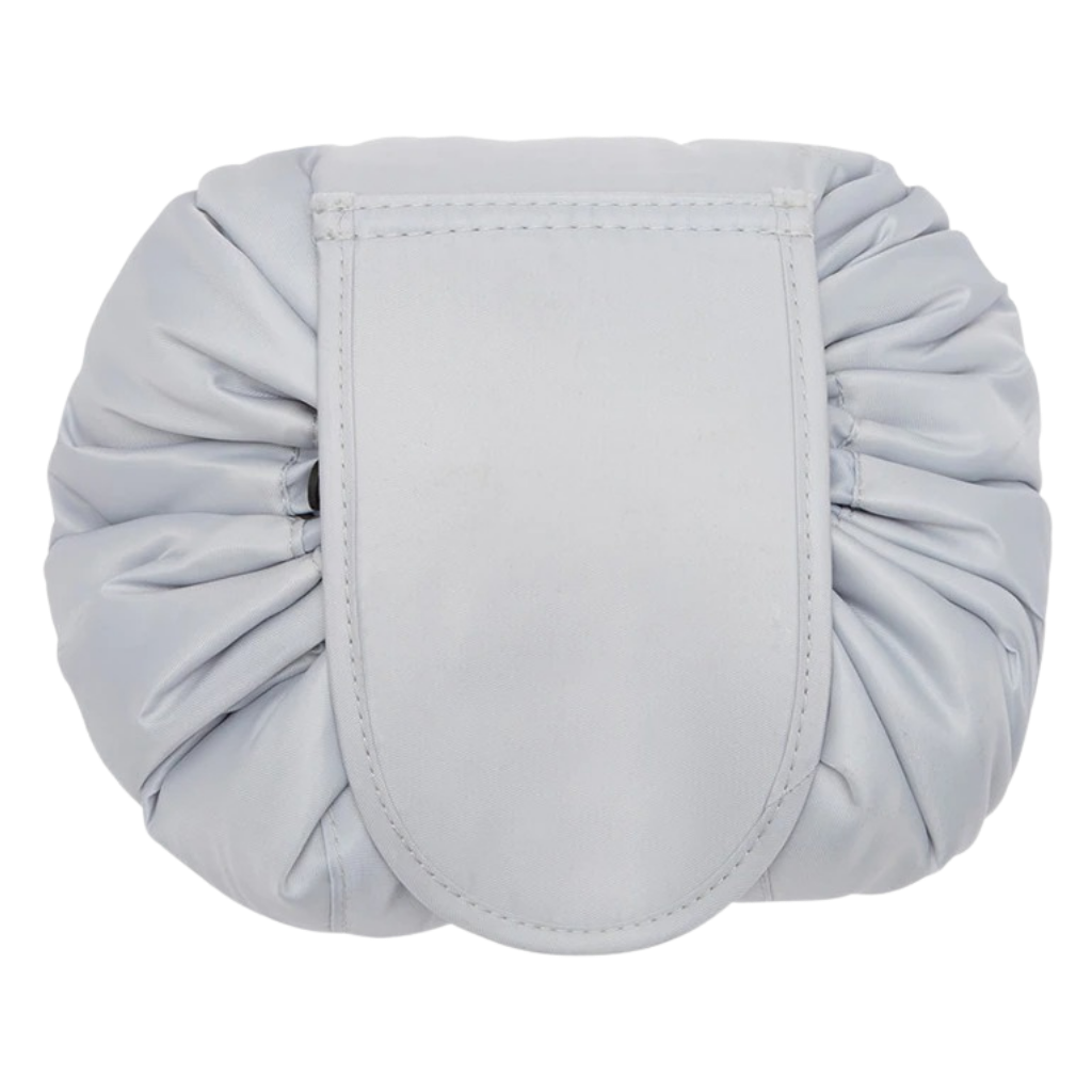 Foldable Makeup Pouch with Drawstring
