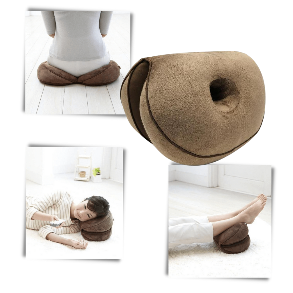 Coussin de siège à double fessier - Ozerty