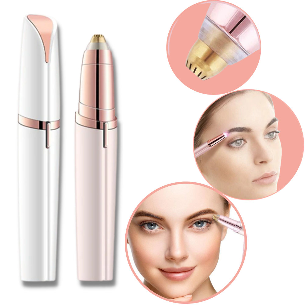Épilateur électrique de précision pour sourcils