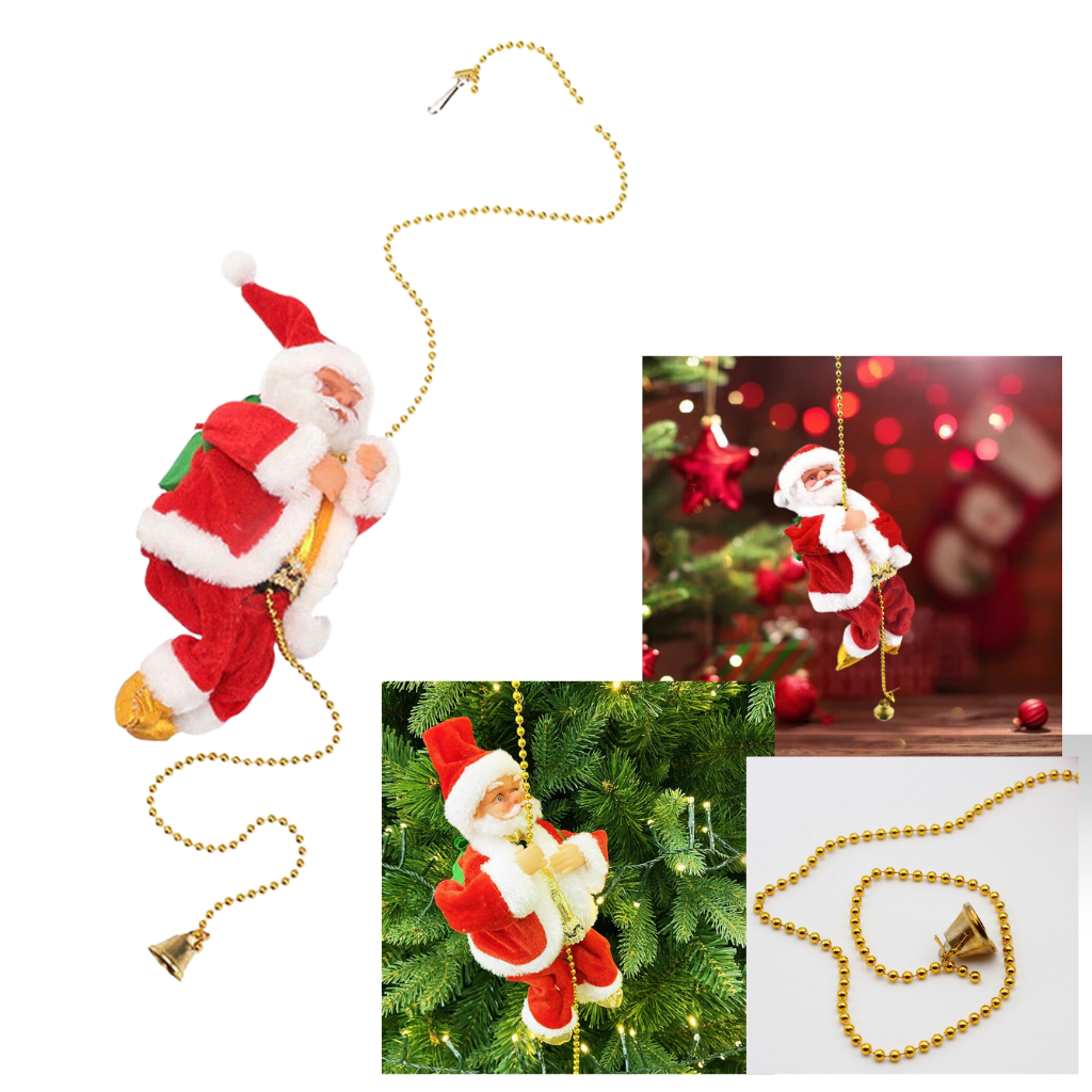 Électrique Escalade Échelle Père Noël,Échelle Électrique du Père Noël